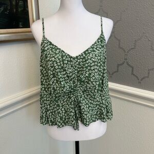 Wild fable Floral Green‎ Camisole Top